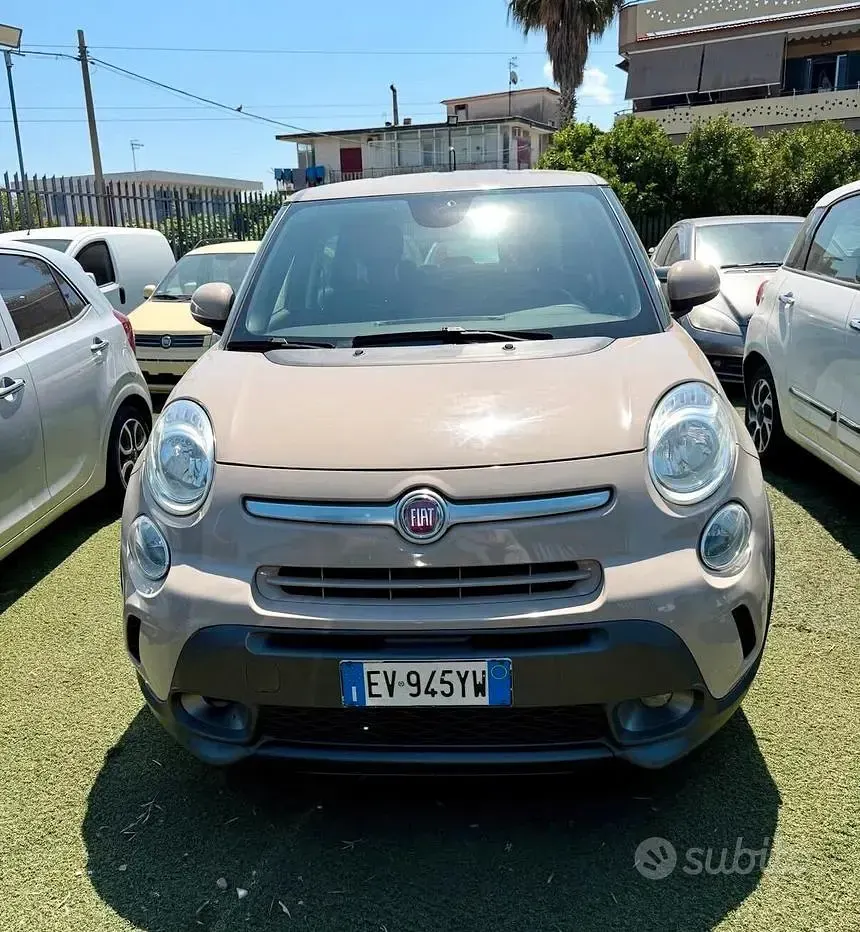 Usata Fiat 500L Trekking 95 CV (69 kW) 2015 Beige Monovolume