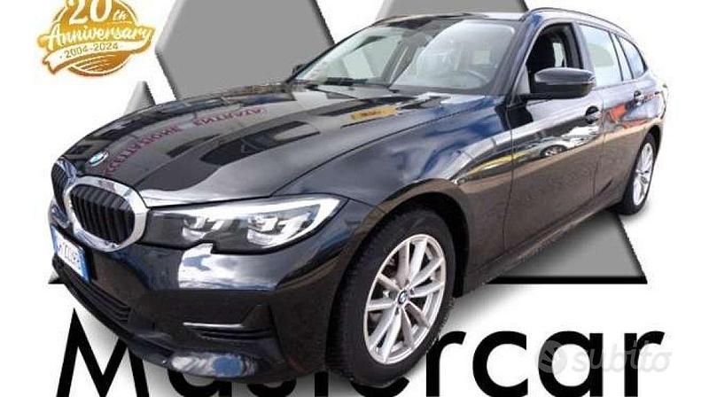 Usata BMW 318 Advantage 150 CV (110 kW) 2022 Nero Station wagon
