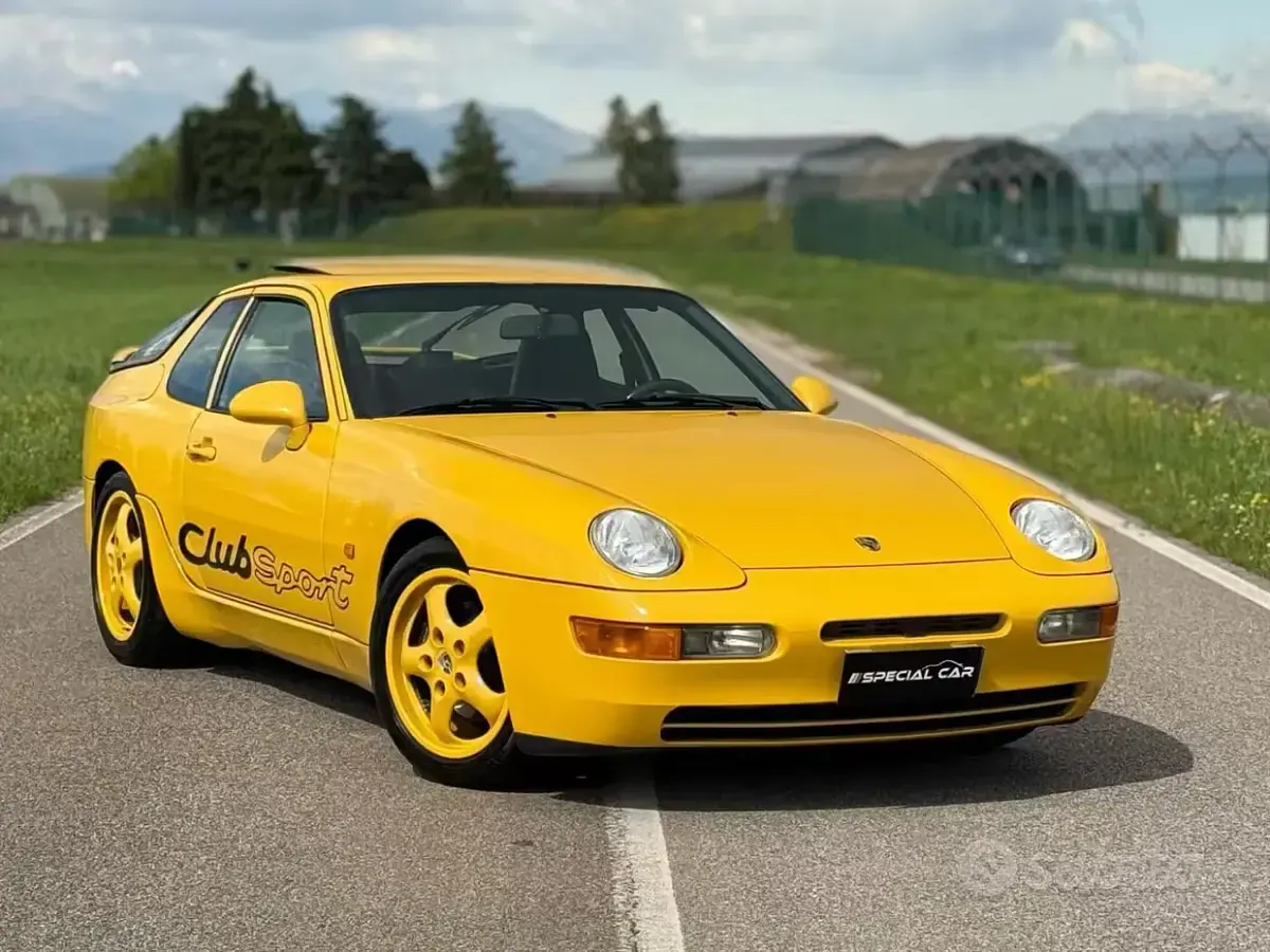 Usata Porsche 968 Club Sport 241 CV (177 kW) 1993 Giallo Coupé