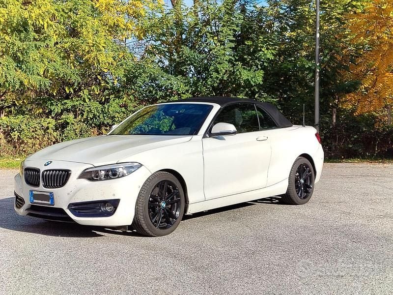 Usata BMW 220 Sport Line 184 CV (135 kW) 2020 Bianco Cabrio
