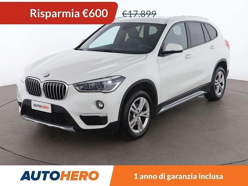 Bianco Usata 2018 BMW X1 xLine SUV | 17.299 € (Buon prezzo) - Immagine 1/4