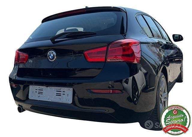 Usata BMW 118 Sport Line 136 CV (100 kW) 2019 Nero Utilitaria