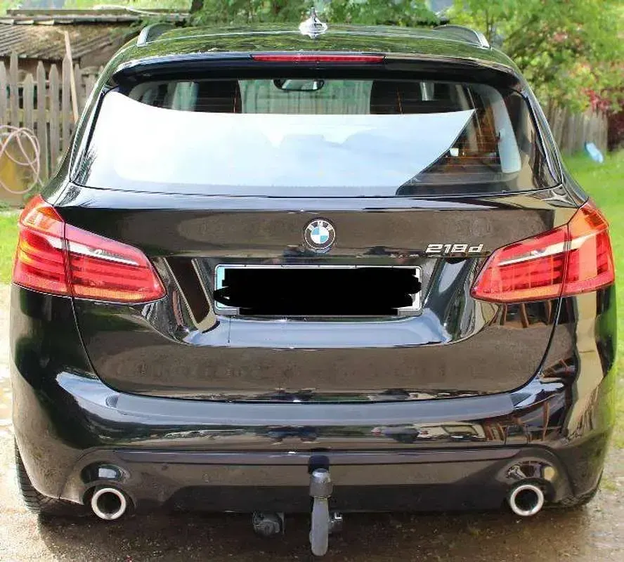 Usata BMW 218 Active Tourer Sport Line 150 CV (110 kW) 2018 Nero Monovolume