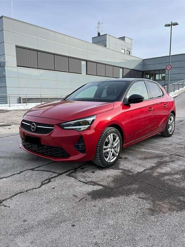 Usata Opel Corsa GS Line 101 CV (74 kW) 2019 Rosso Utilitaria