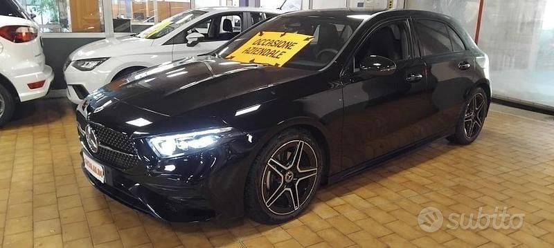 Usata Mercedes A180 Advanced Plus 136 CV (100 kW) 2025 Nero / metallizzato Berlina