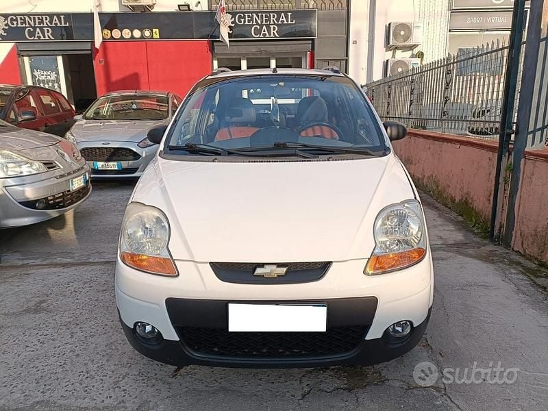 Bianco Usata 2009 Chevrolet Matiz SE Due volumi | 900 € (Super prezzo) - Immagine 1/4