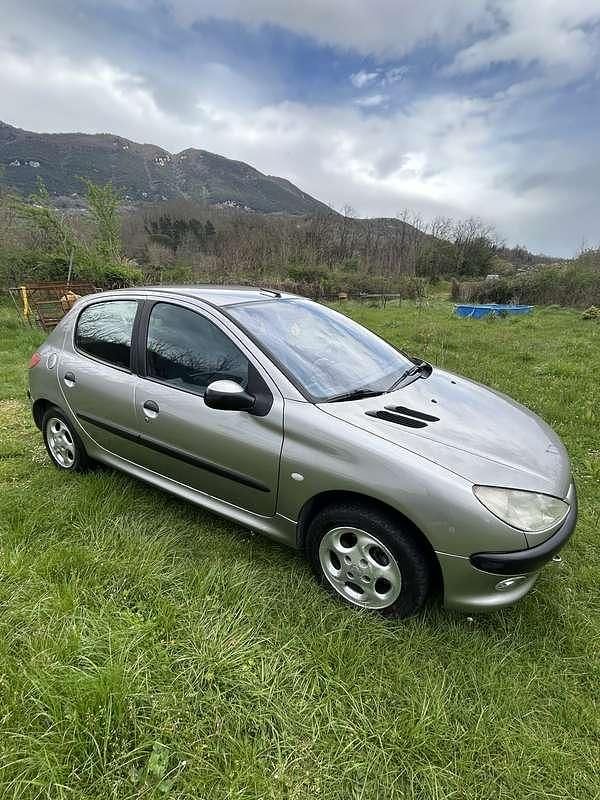Usata Peugeot 206 68 CV (50 kW) 2002 Grigio Berlina