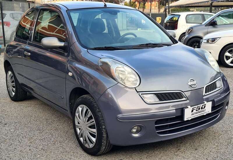 Usata Nissan Micra Acenta 80 CV (58 kW) 2008 Grigio Utilitaria