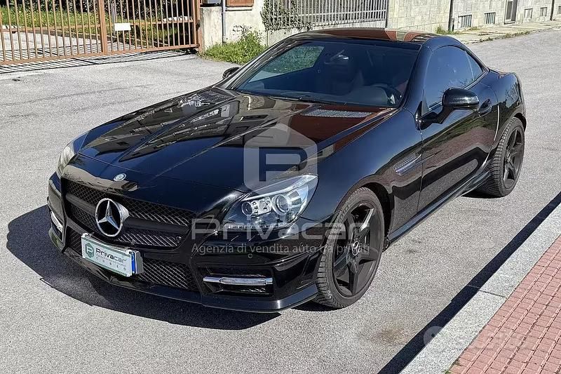 Usata Mercedes SLK250 Premium 204 CV (150 kW) 2011 Nero Cabrio