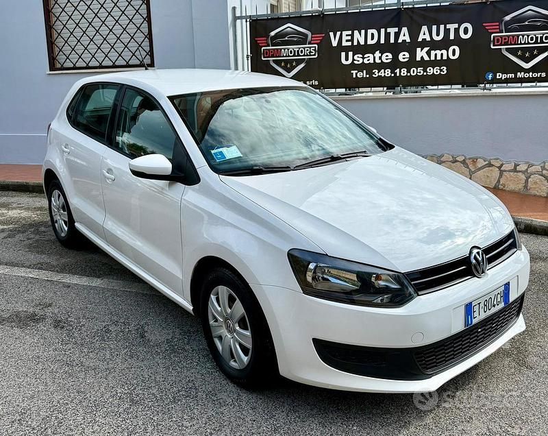 Usata VW Polo Comfortline 75 CV (55 kW) 2014 Bianco Berlina