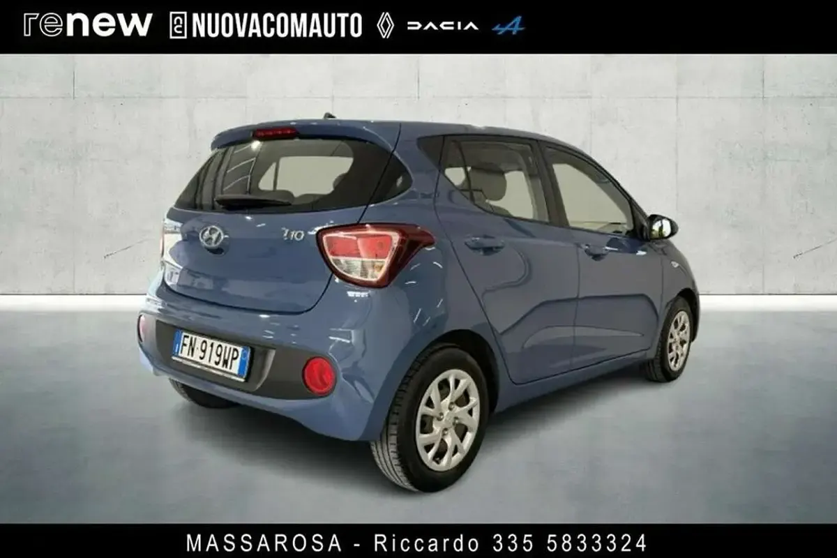 Usata Hyundai i10 67 CV (49 kW) 2018 Blusilver Utilitaria