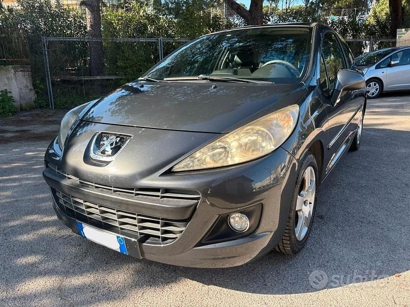 Usata Peugeot 207 Allure 112 CV (82 kW) 2011 Grigio Berlina