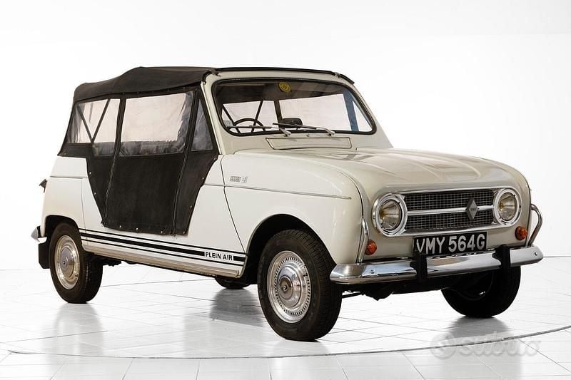 Usata Renault R4 1960 Bianco Cabrio