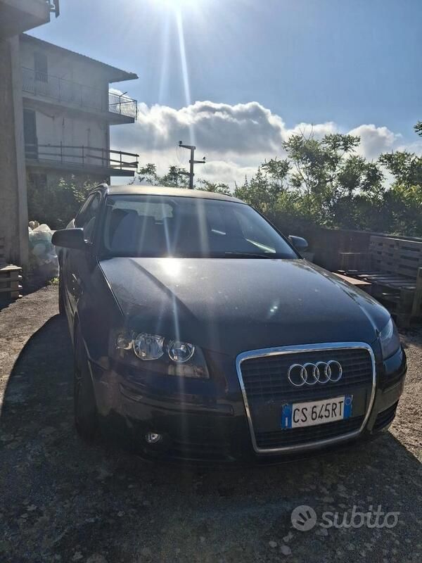 Usata Audi A3 150 CV (110 kW) 2005 Nero Berlina