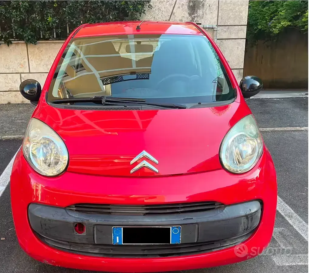 Usata Citroën C1 68 CV (50 kW) 2006 Rosso Utilitaria