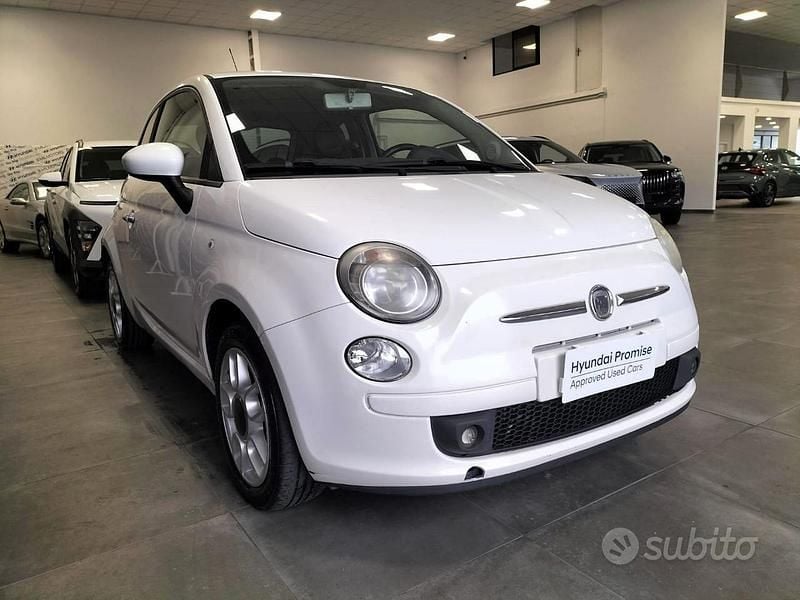 Usata Fiat 500 Sport 95 CV (69 kW) 2011 Bianco Utilitaria