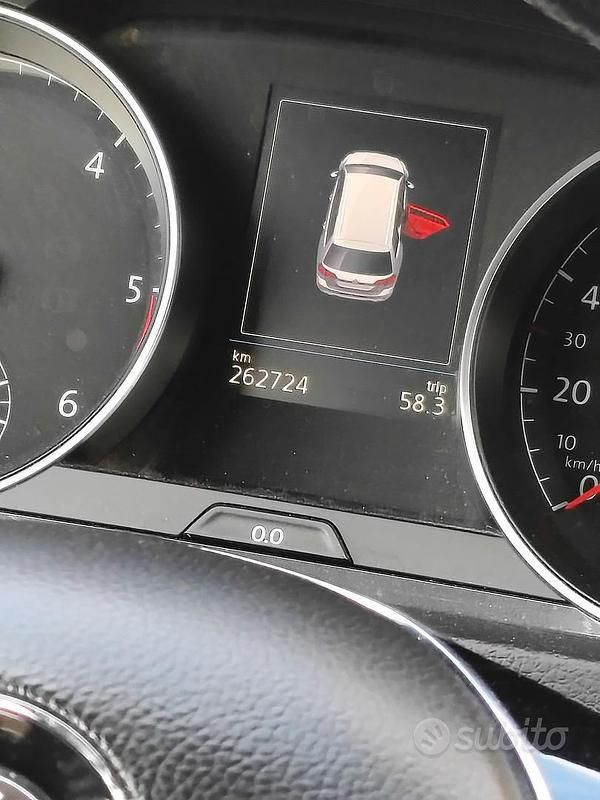 Usata VW Golf VII 115 CV (84 kW) 2019 Bianco Station wagon