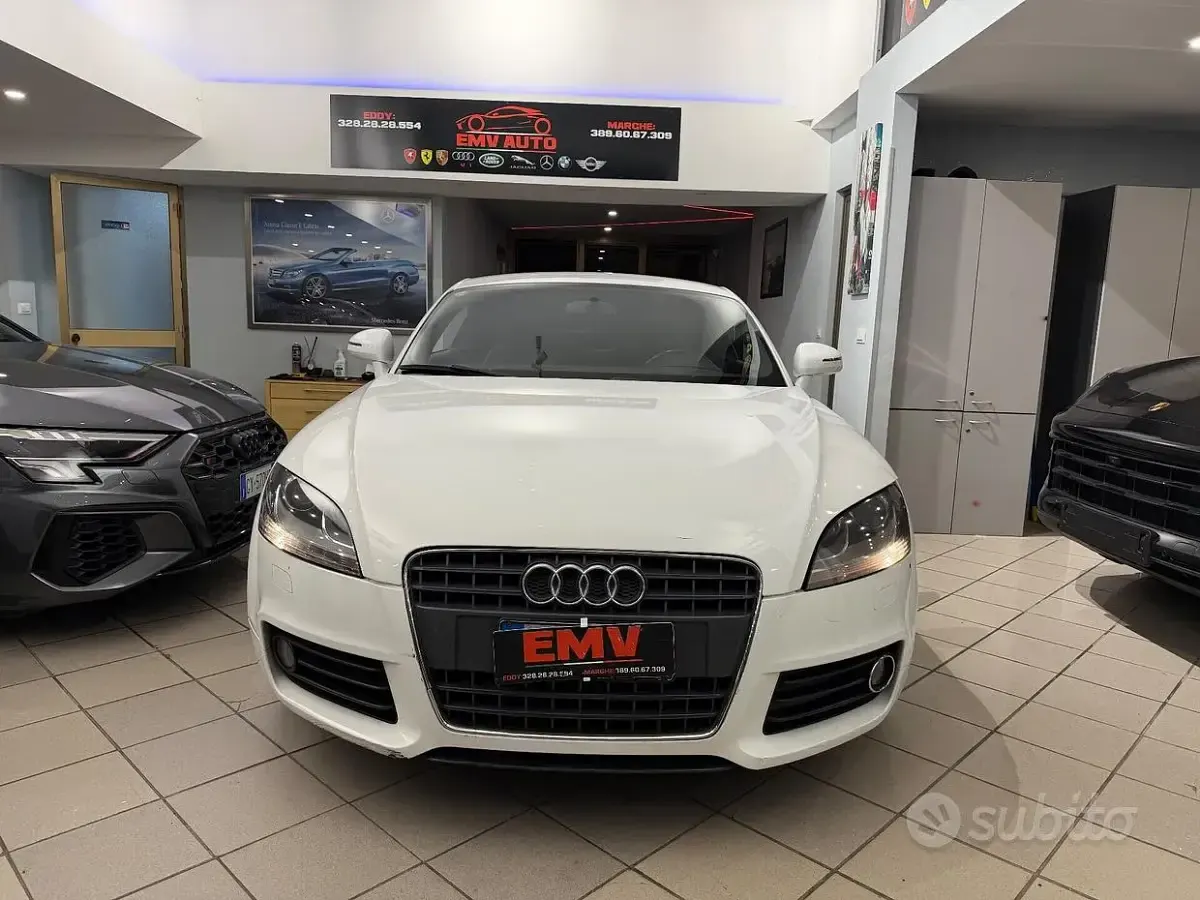 Usata Audi TT Advanced Plus 200 CV (147 kW) 2008 Bianco Coupé