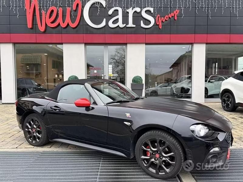 Usata Abarth 124 Spider 170 CV (125 kW) 2018 Nero Cabrio