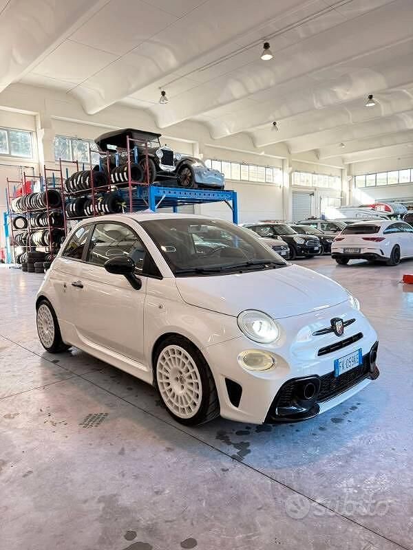 Usata Abarth 595 145 CV (106 kW) 2017 Bianco Berlina