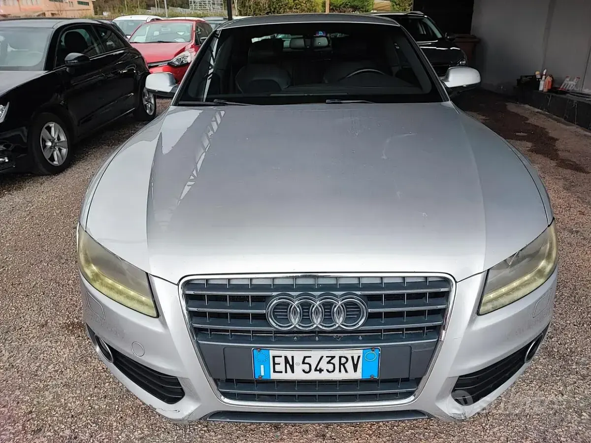 Usata Audi A5 S-Line 190 CV (139 kW) 2010 Grigio Coupé