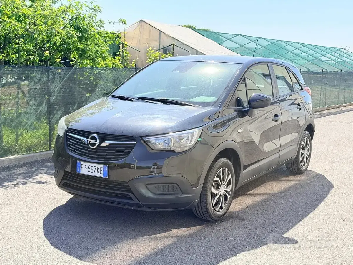 Gebraucht Opel Crossland X 99 PS (72 kW) 2018 Schwarz SUV