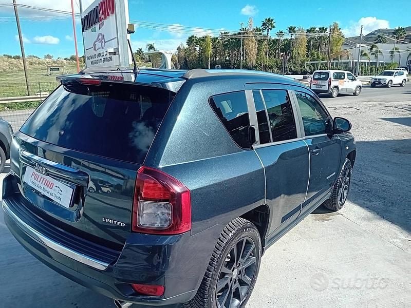 Usata Jeep Compass Limited 163 CV (119 kW) 2014 Blu SUV