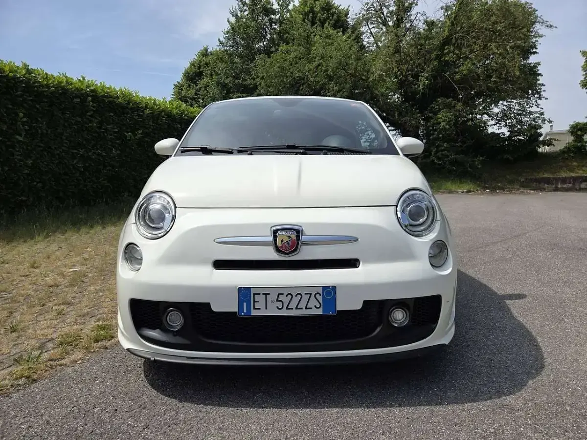 Usata Abarth 595 Turismo 159 CV (116 kW) 2014 Bianco Utilitaria