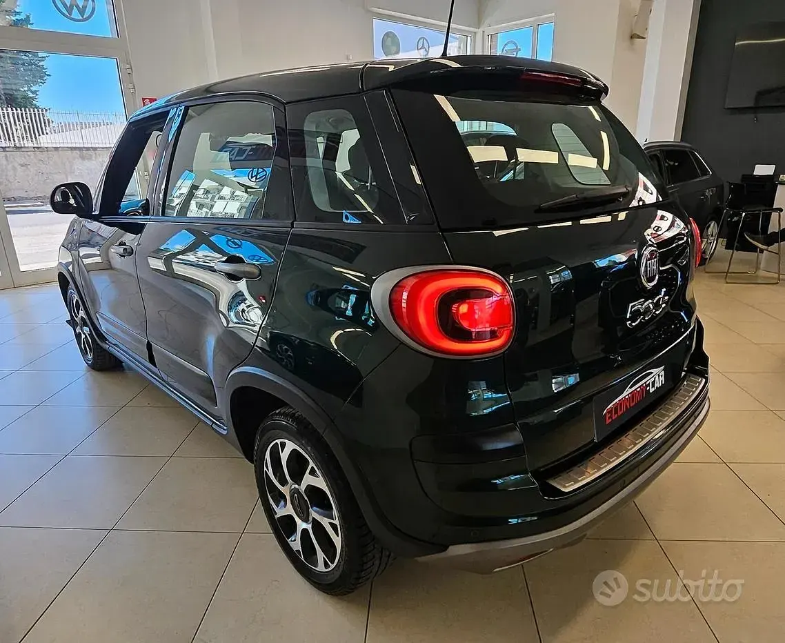 Usata Fiat 500L Cross 120 CV (88 kW) 2019 Verde Monovolume