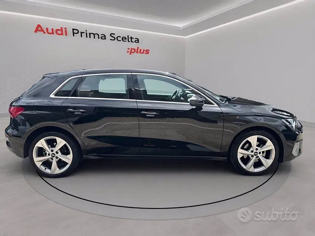 Usata Audi A3 Advanced 150 CV (110 kW) 2024 Nero Berlina