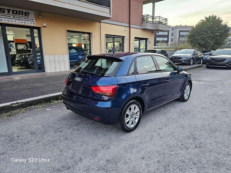 Usata Audi A1 Sportback Admired 90 CV (66 kW) 2014 Blu/azzurro Utilitaria