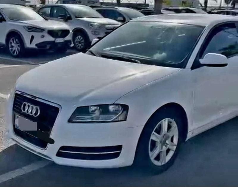 Usata Audi A3 Young 90 CV (66 kW) 2011 Bianco Utilitaria