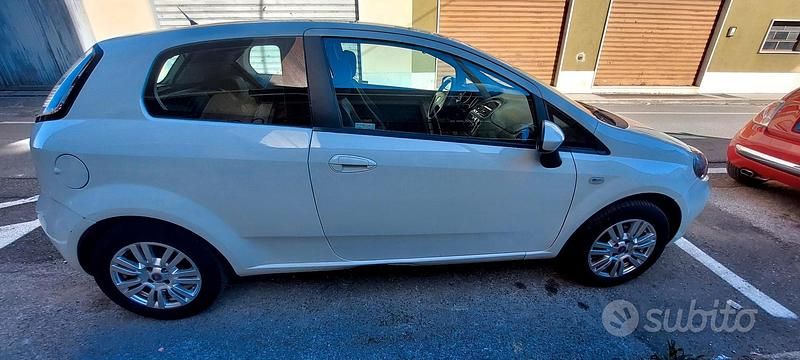 Usata Fiat Punto Evo Easy 2013 Bianco Utilitaria