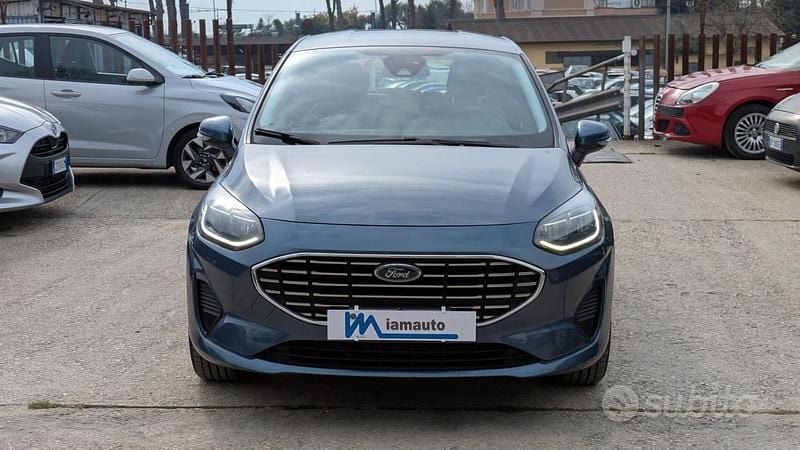 Usata Ford Fiesta Titanium 125 CV (91 kW) 2022 Blu Utilitaria