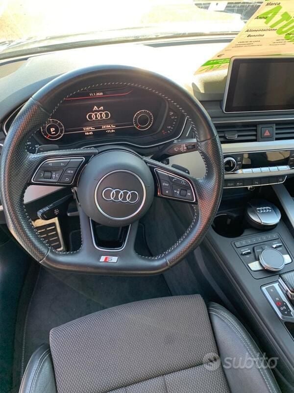 Usata Audi A4 S-Line 190 CV (139 kW) 2016 Blu Station wagon