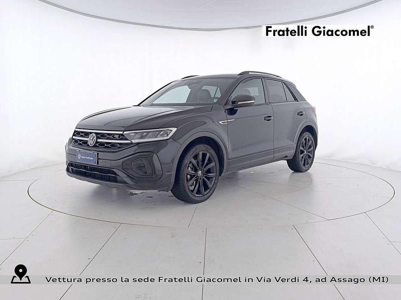 Deep black perlato Usata 2022 VW T-Roc R-line SUV | 21.500 € (Buon prezzo) - Immagine 1/4