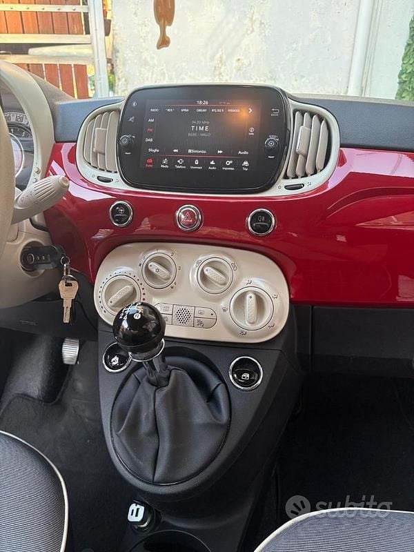 Usata Fiat 500 2020 Rosso Berlina