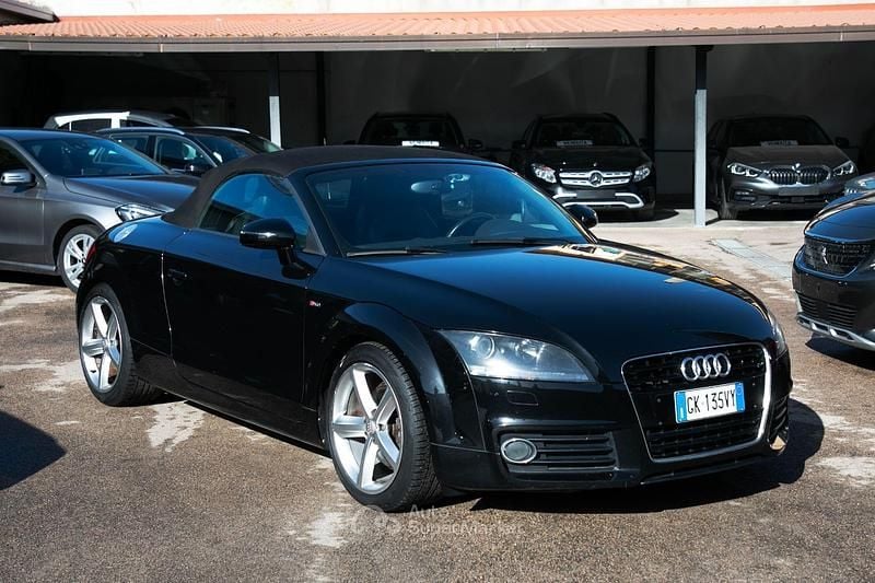 Usata Audi TT S-Line 160 CV (117 kW) 2011 Nero Cabrio