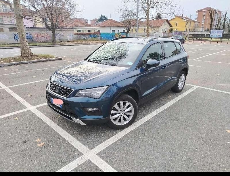 Usata Seat Ateca XCELLENCE 116 CV (85 kW) 2019 Blu/azzurro SUV