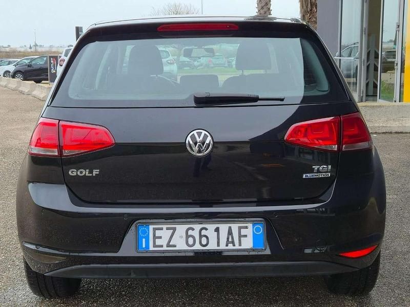 Usata VW Golf VII Trendline 110 CV (80 kW) 2015 Nero Berlina