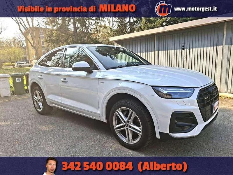 Usata Audi Q5 S-Line 204 CV (150 kW) 2021 Bianco SUV