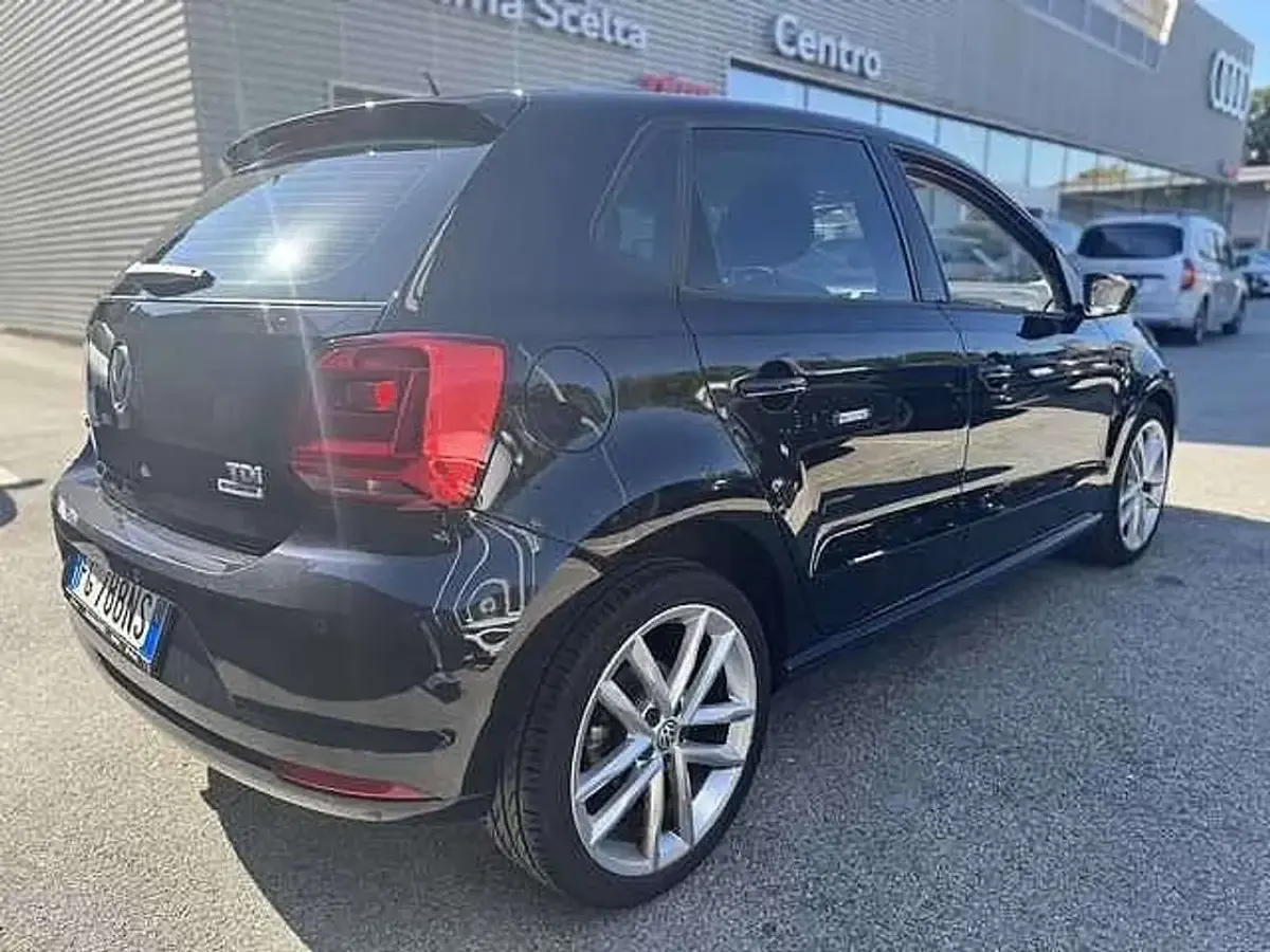 Usata VW Polo Highline 90 CV (66 kW) 2017 Nero Berlina