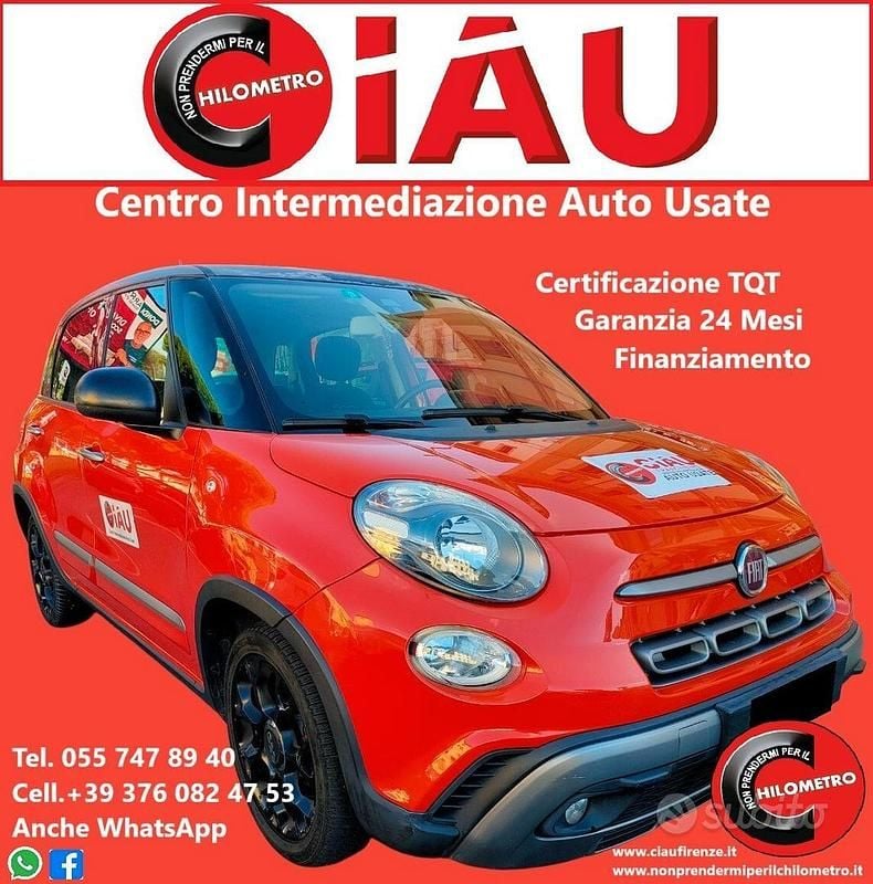 Usata Fiat 500L Cross 120 CV (88 kW) 2017 Arancione Monovolume