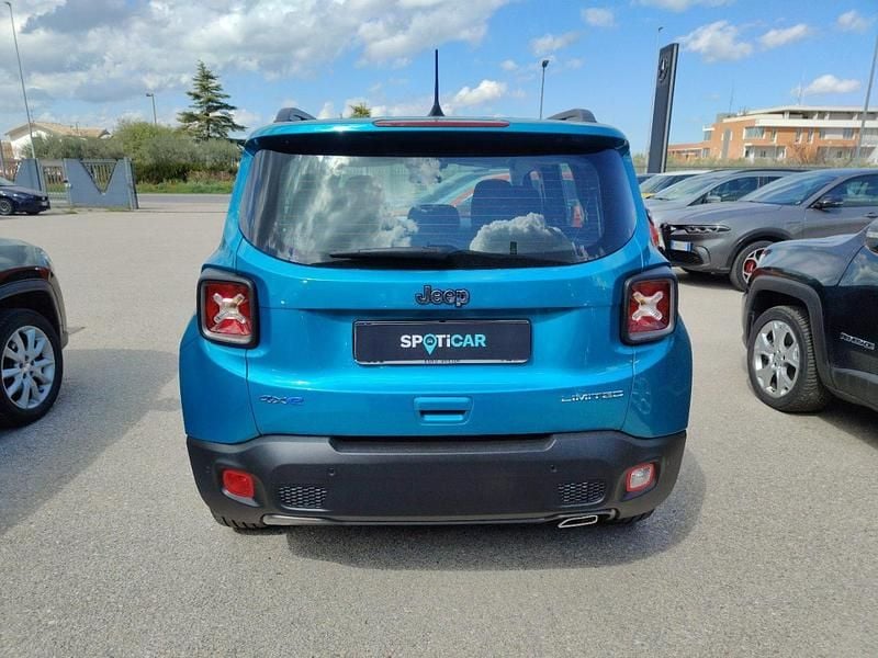 Usata Jeep Renegade Limited 190 CV (139 kW) 2021 Blu SUV