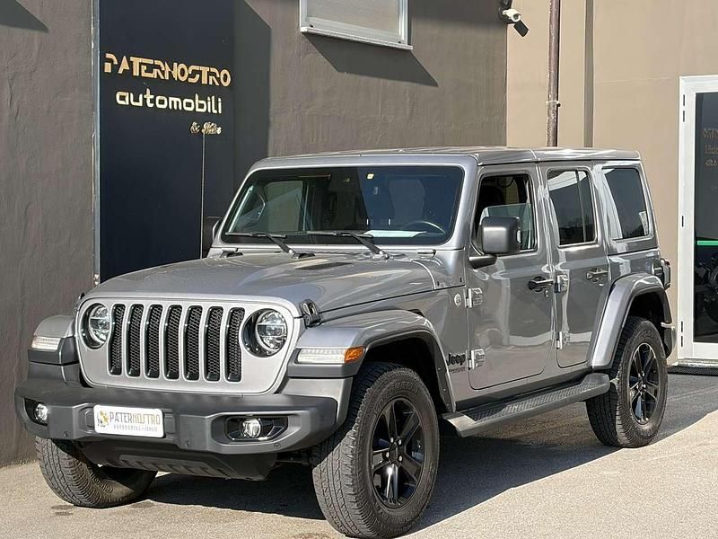 Usata Jeep Wrangler Sahara 200 CV (147 kW) 2019 Grigio SUV