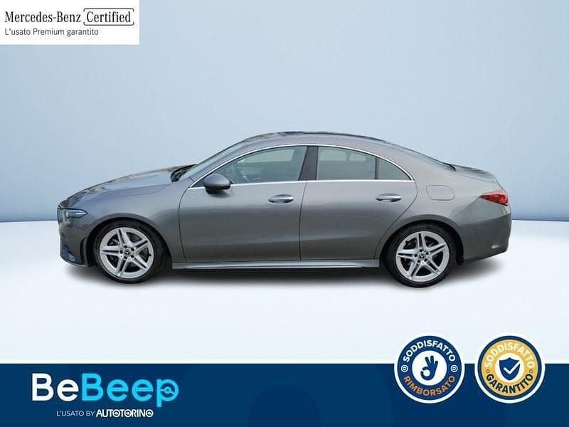 Usata Mercedes CLA200 Premium 150 CV (110 kW) 2020 Grigio metallizzato Coupé