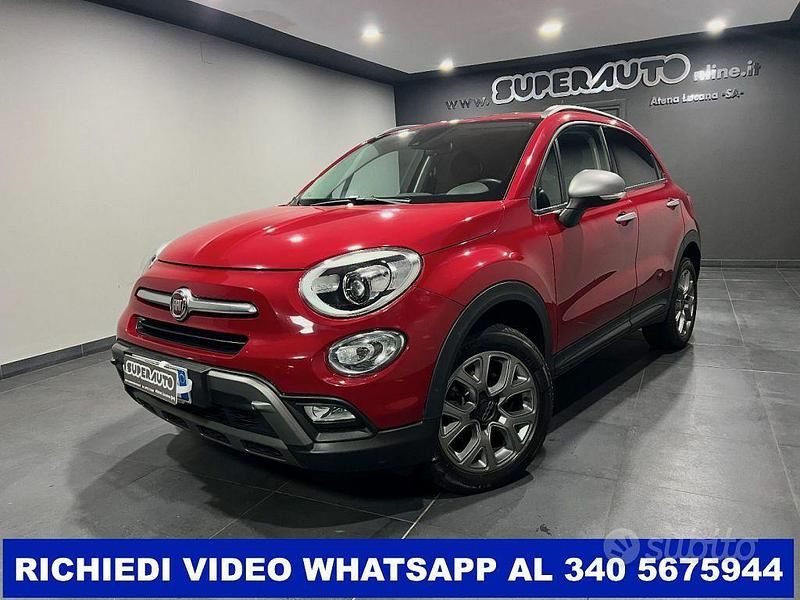Usata Fiat 500X Cross Plus 140 CV (102 kW) 2017 Rosso SUV