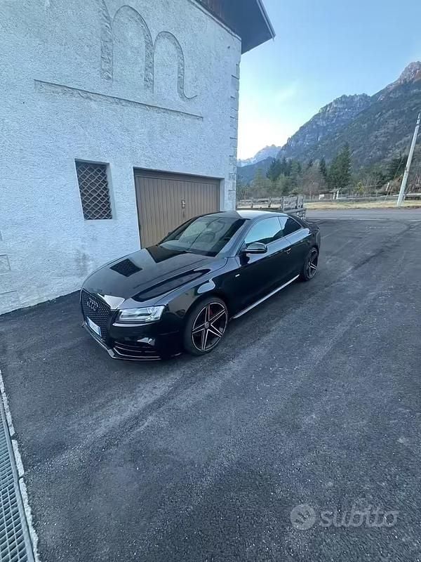 Usata Audi A5 S-Line 2010 Nero Coupé