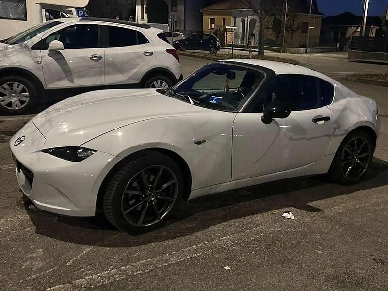 Usata Mazda MX5 Inclusive 160 CV (117 kW) 2017 Bianco Cabrio