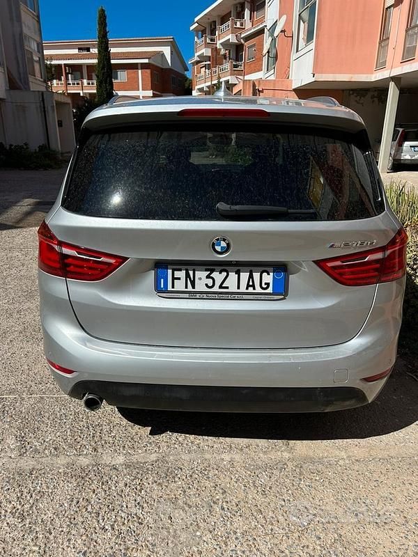Usata BMW 218 Gran Tourer 150 CV (110 kW) 2018 Grigio Monovolume